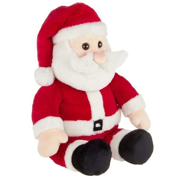 Christmas Plush Stuffed Santa Claus Kringle Front Side