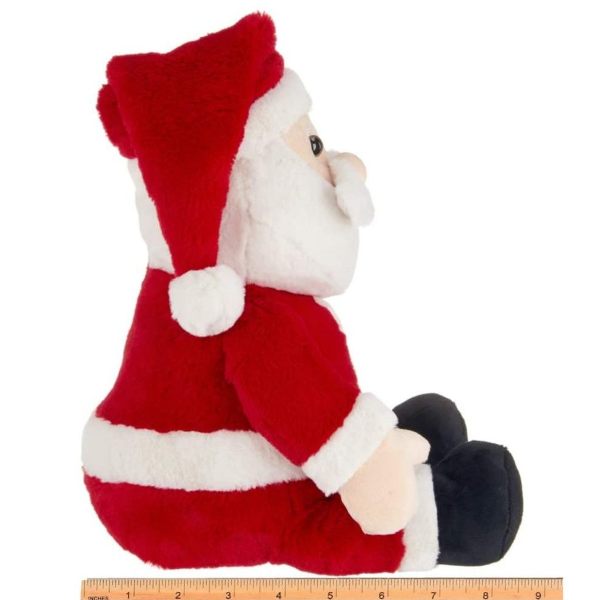 Christmas Plush Stuffed Santa Claus Kringle Measuring Side