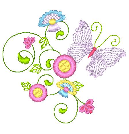 Cocktail Colors Butterflies    ATWS-10284