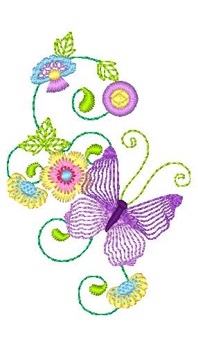 Cocktail Colors Butterflies    ATWS-10284