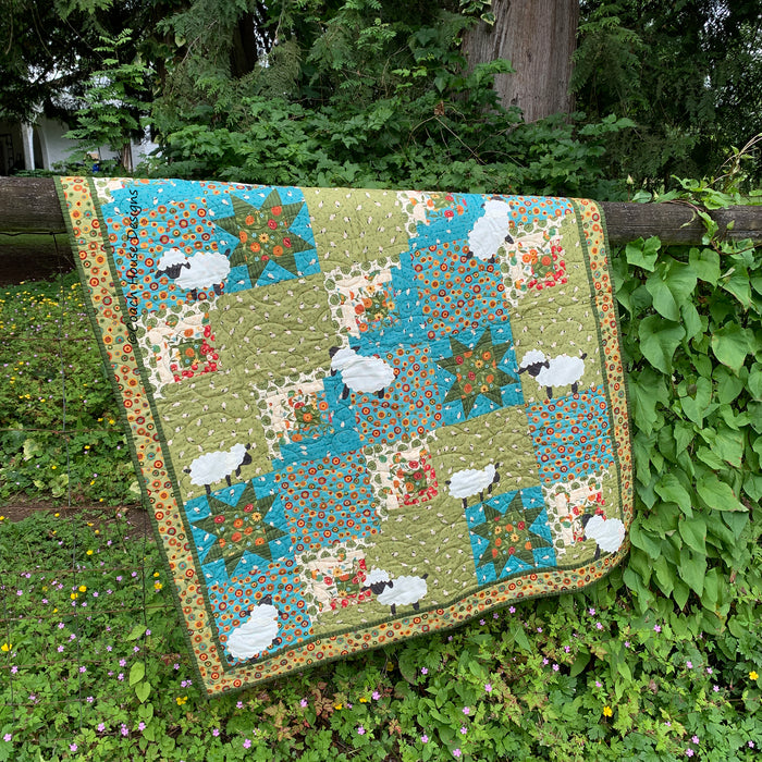 Counting Sheep Downloadable PDF Quilt Pattern