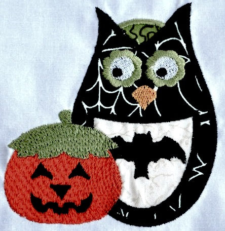 Creepy Sweethoots APPLIQUE  [4x4] # 10701