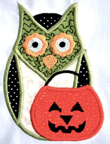 Creepy Sweethoots APPLIQUE  [4x4] # 10701