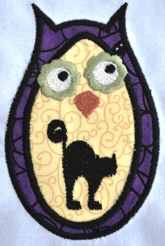 Creepy Sweethoots APPLIQUE  [4x4] # 10701
