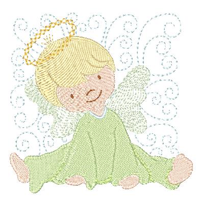 Curly Angel Blocks   ATWS-10132