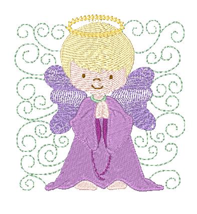 Curly Angel Blocks   ATWS-10132