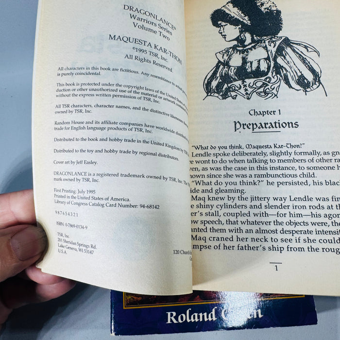 Dragonlance Warriors Books 1 2 3 Bundle Knights of the Crown Maquesta Kar-Thon Knights of the Sword