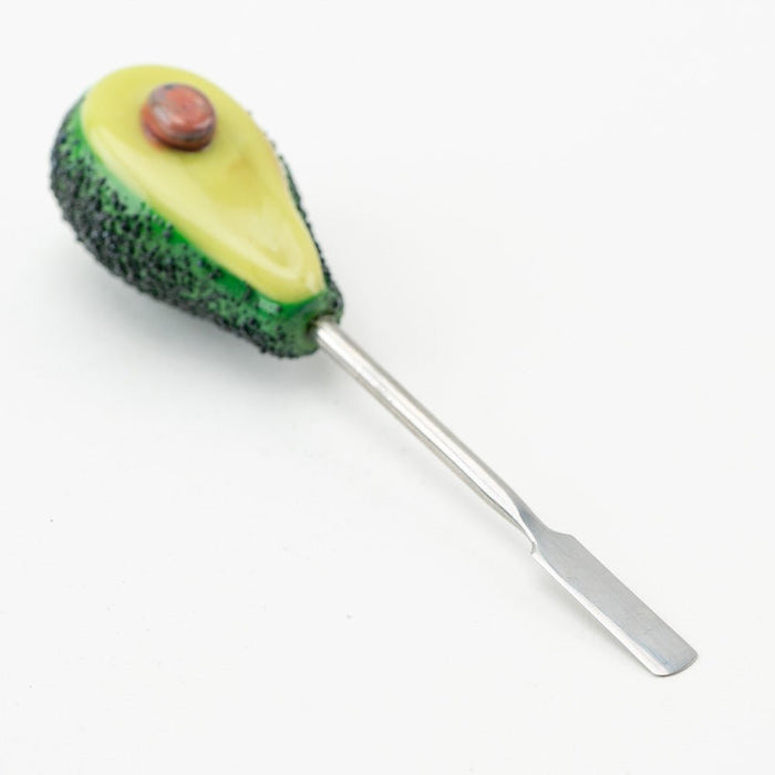 Empire Glassworks Avocadope Concentrate Bundle - Avocado Mini Rig- Avocadope Spinner Cap - Avocadope Dabber - Empire Glassworks Quartz Banger - Carb Cap Stand