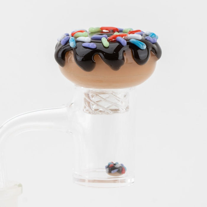 Empire Glassworks Dessert Lover's Concentrate Bundle - Cookie Monster Sundae Float - Donuts Dabber - Donut Spinner Cap - Empire Glassworks Quartz Banger - Carb Cap Stand
