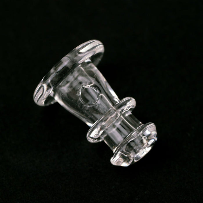 Clear Puffco joystick cap for a clean custom device setup