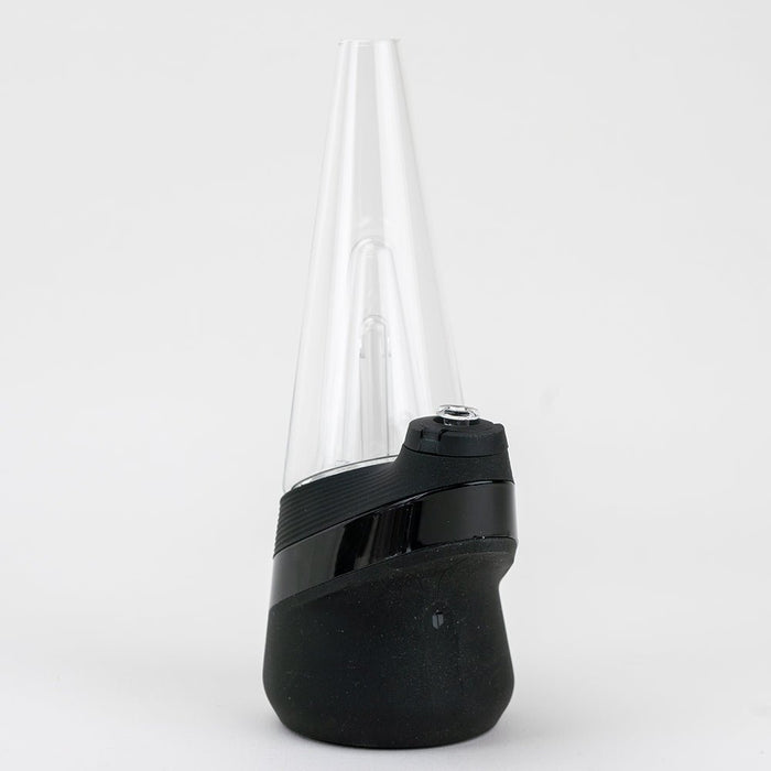 Puffco Peak joystick cap in a clear glass finish