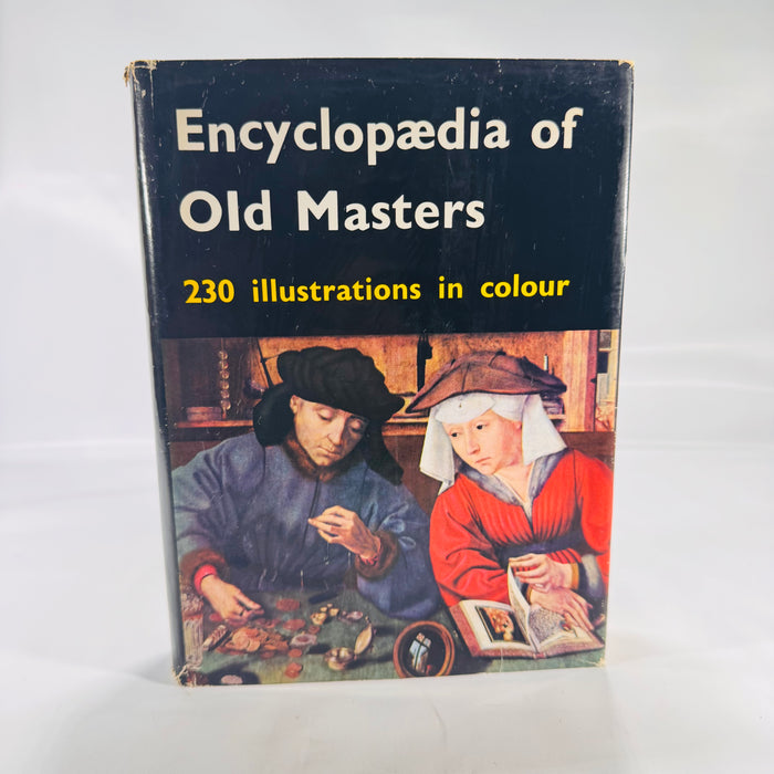 Encyclopaedia of Old Masters by Joachim Fernau (1958) – Vintage Art History Hardcover with Dust Jacket & 230 Color Illustrations