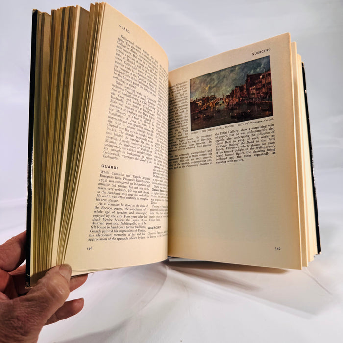 Encyclopaedia of Old Masters by Joachim Fernau (1958) – Vintage Art History Hardcover with Dust Jacket & 230 Color Illustrations