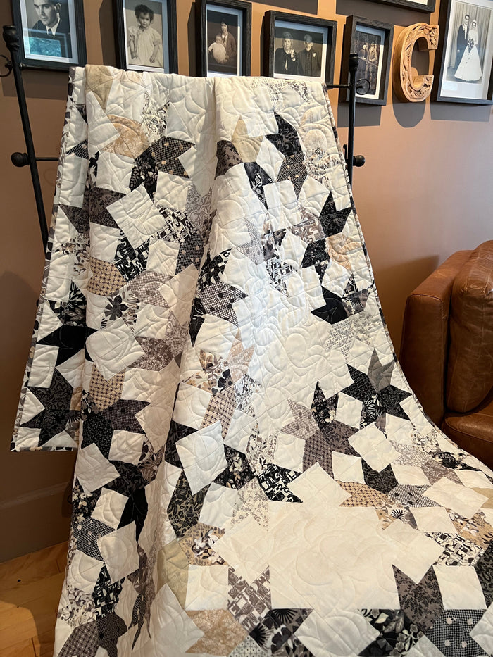 Fading Stars Downloadable PDF Quilt Pattern