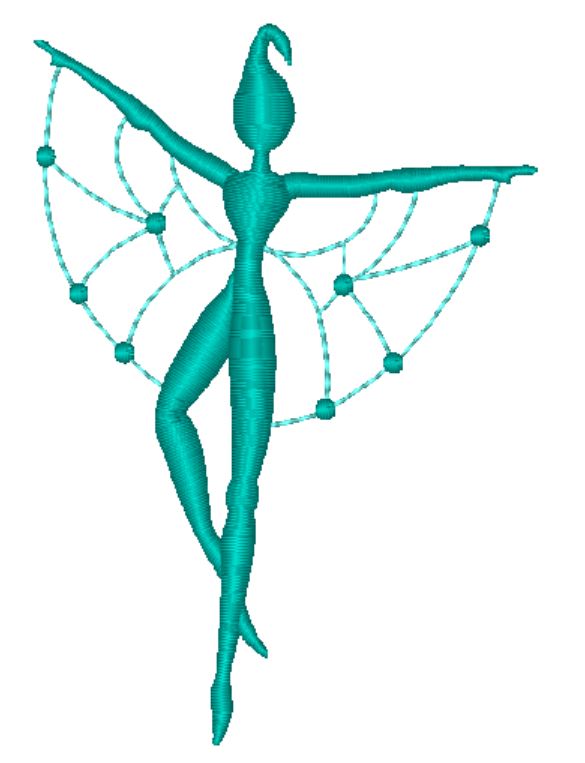 Fairies in The Garden 10645 Machine Embroidery Designs