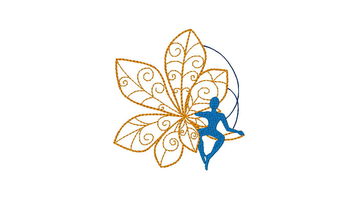 Falling Leaves [4x4] 10914 Machine Embroidery Designs