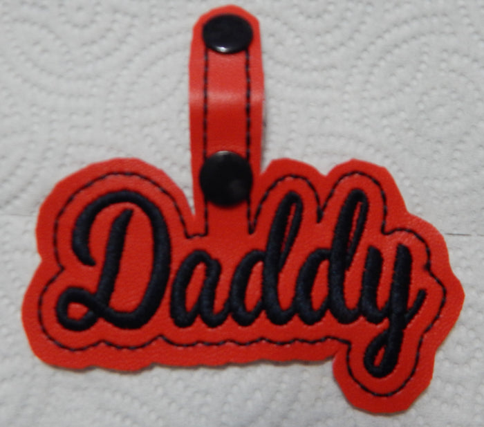 Fathers Day Key Fobs Project <BR>[4"X4"] Hoop # 10507