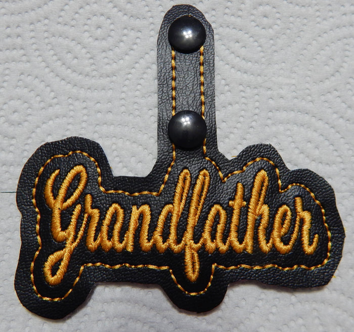 Fathers Day Key Fobs Project <BR>[4"X4"] Hoop # 10507