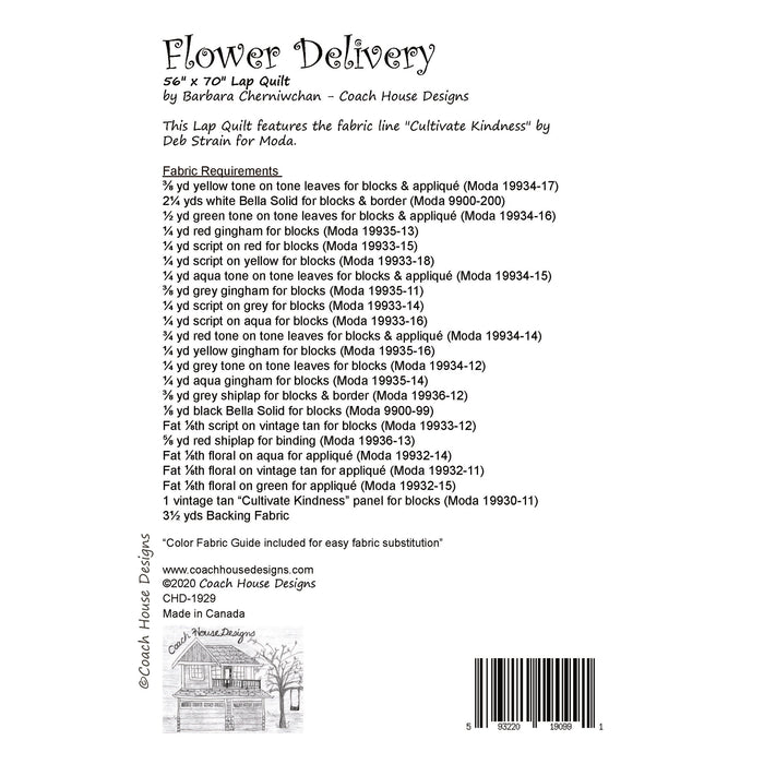 Flower Delivery Quilt Pattern