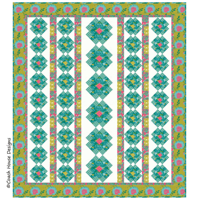 Flower Farm Downloadable PDF Quilt Pattern