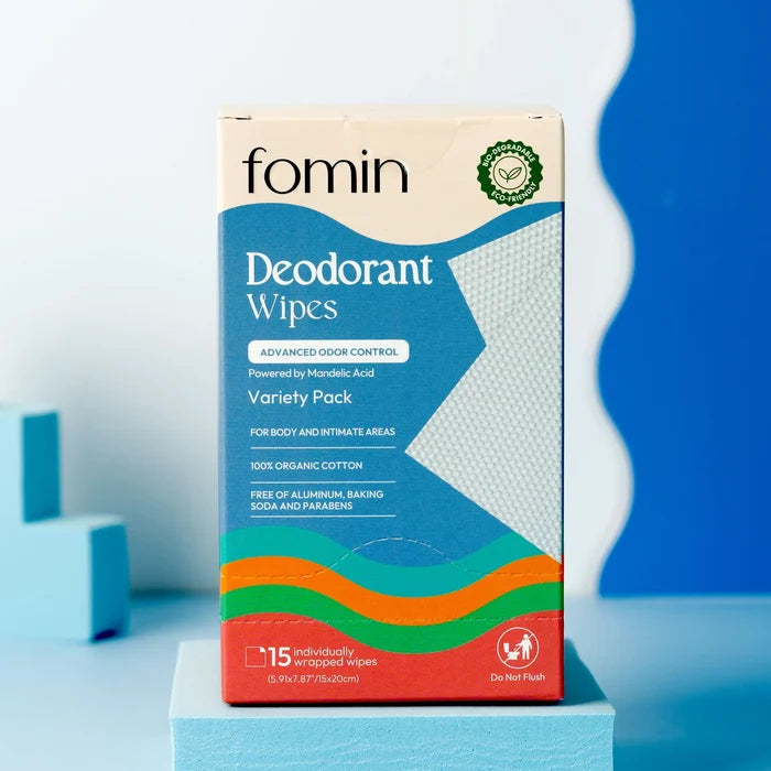 Fomin - Deodorant Wipes Variety Pack