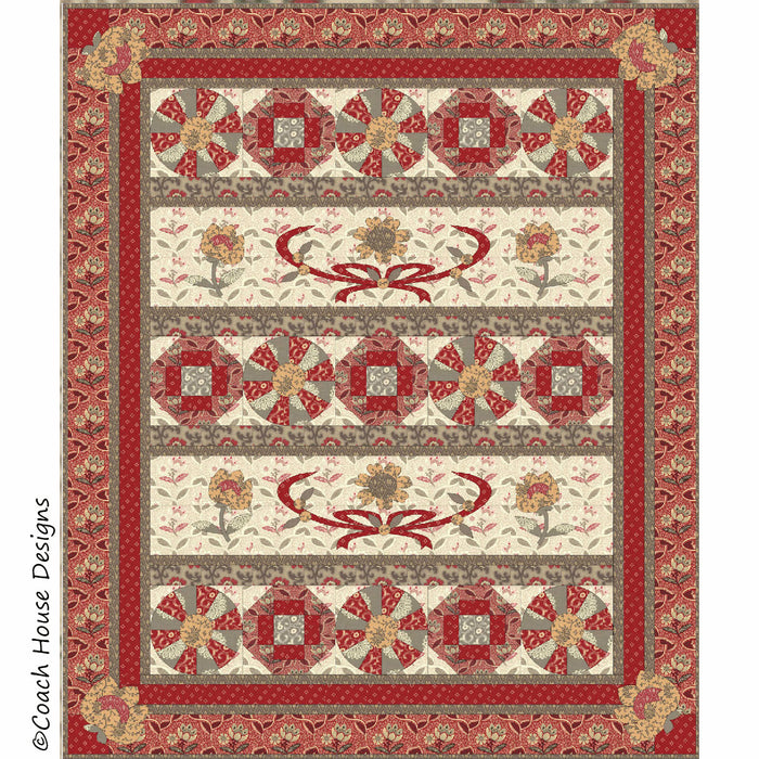 Fontainebleau Downloadable PDF Quilt Pattern