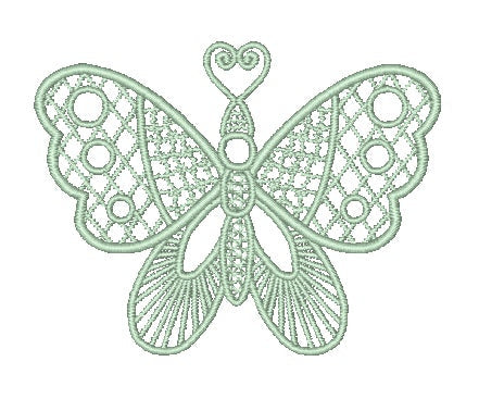 FSL Butterflies [4x4] 11439 Free Standing Lace Machine Embroidery Designs