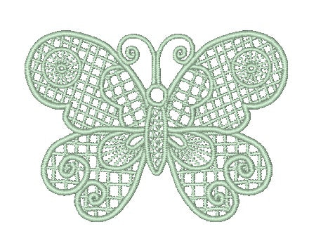 FSL Butterflies [4x4] 11439 Free Standing Lace Machine Embroidery Designs