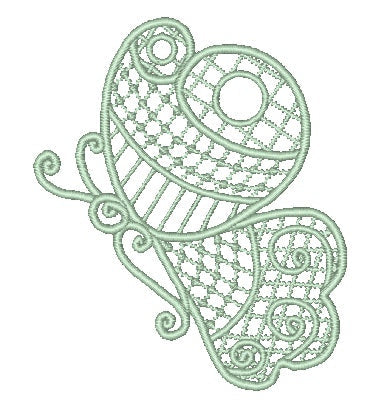 FSL Butterflies [4x4] 11439 Free Standing Lace Machine Embroidery Designs