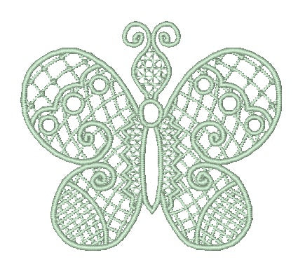 FSL Butterflies [4x4] 11439 Free Standing Lace Machine Embroidery Designs
