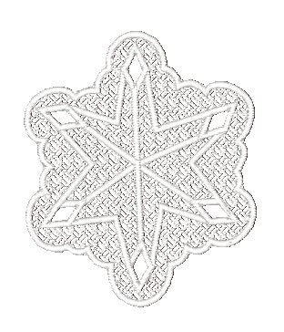 FSL Snowflakes [4x4] # 11371
