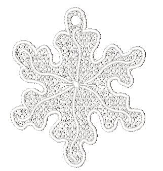 FSL Snowflakes [4x4] # 11371