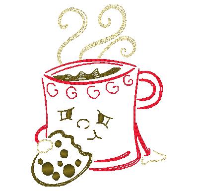Funny Coffee [4x4] 11274 Machine Embroidery Designs