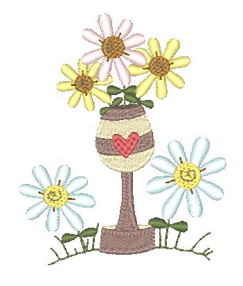 Garden song [4x4] 11515 Machine Embroidery Designs