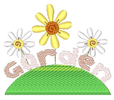 Garden song [4x4] 11515 Machine Embroidery Designs