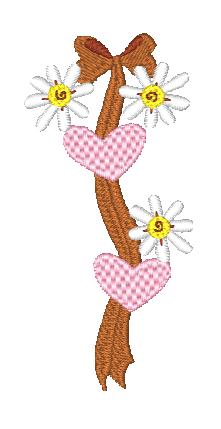 Garden song [4x4] 11515 Machine Embroidery Designs