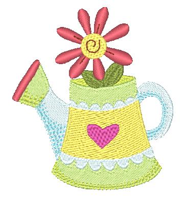 Garden song [4x4] 11515 Machine Embroidery Designs