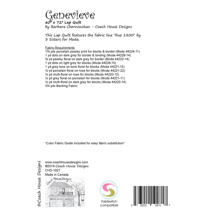 Genevieve Quilt Pattern