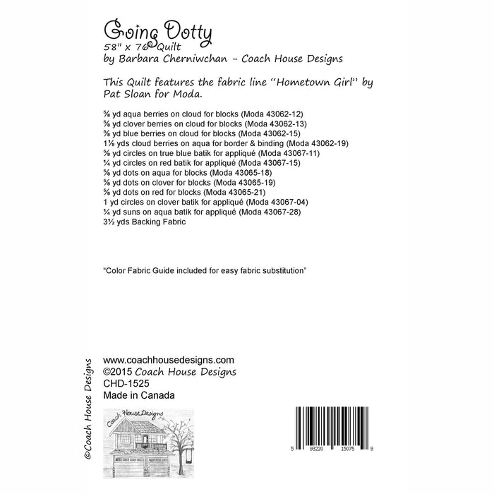 Going Dotty Downloadable PDF Quilt Pattern