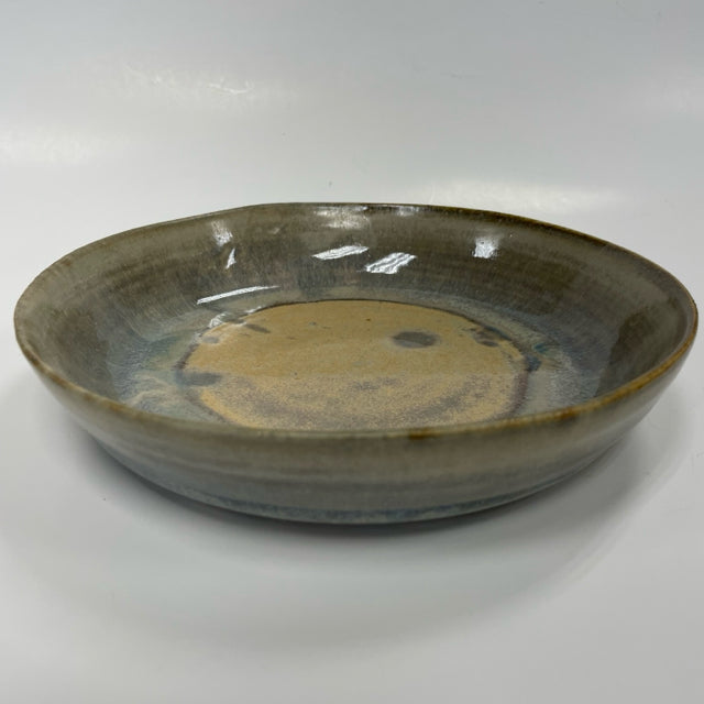 Hancock & Moore Beige-Blue Pottery Plate