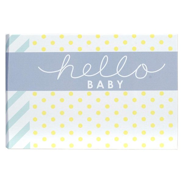 Hello Baby Brag Book Hardcover Photo Album Front