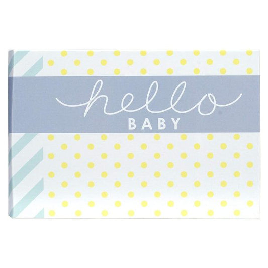 Hello Baby Brag Book Hardcover Photo Album Front