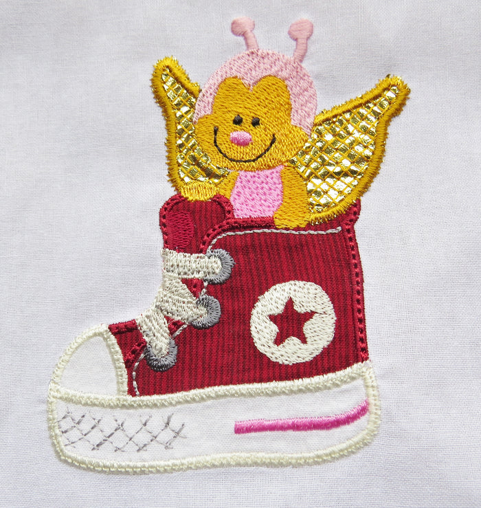 Hi There Butterflies Applique [4x4] 11091 Machine Embroidery Designs