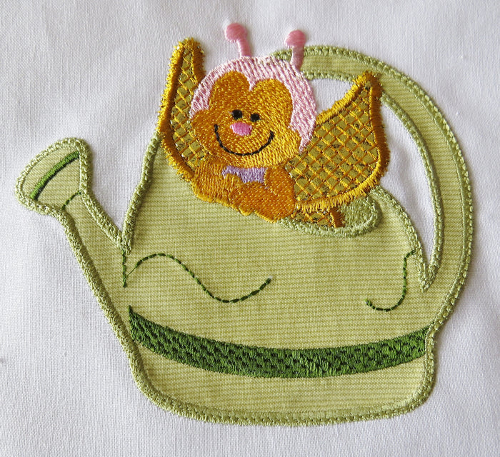 Hi There Butterflies Applique [4x4] 11091 Machine Embroidery Designs