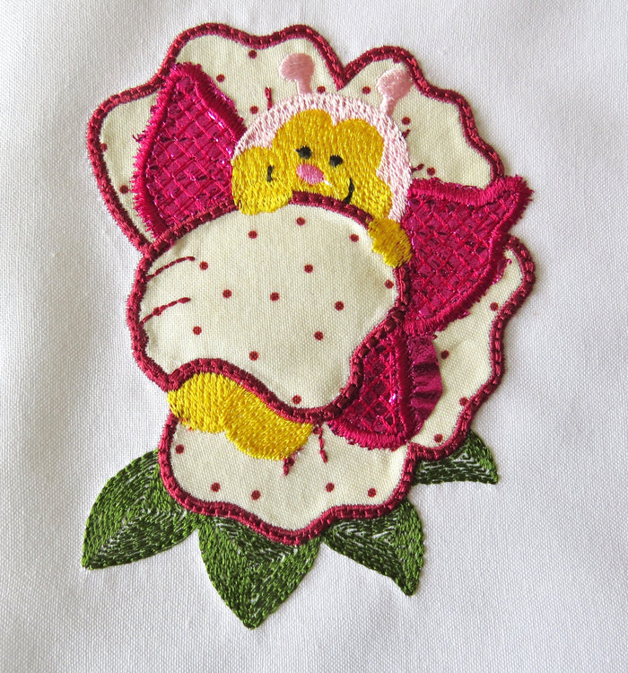 Hi There Butterflies Applique [4x4] 11091 Machine Embroidery Designs