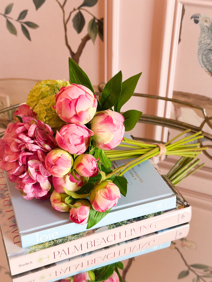 Hydrangea, Snowball, Ranunculus Bouquet