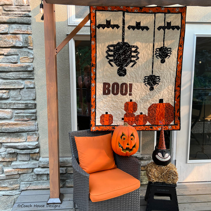 I Boo You! Downloadable PDF Quilt Pattern