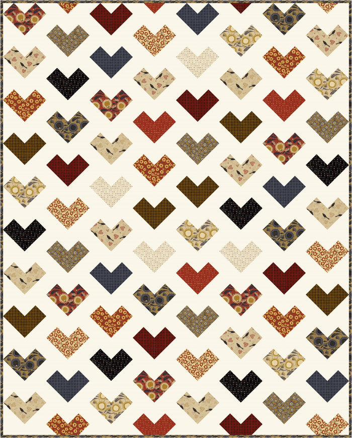 I Heart You Downloadable PDF Quilt Pattern