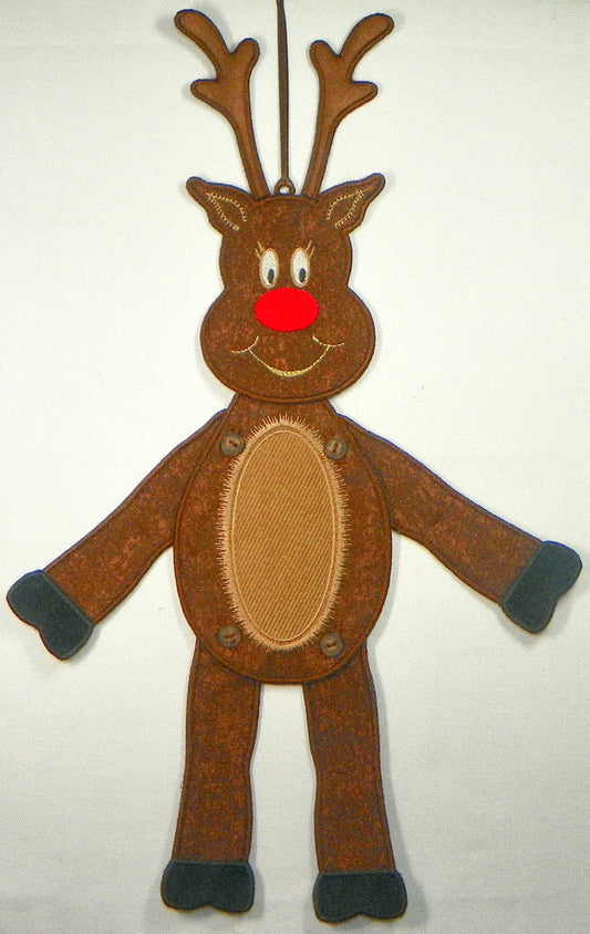 ITH Reindeer Project [8x10] 11809 Machine Embroidery Designs