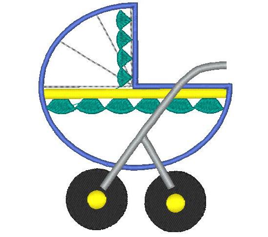 Its A Boy Applique [4x4] 11069  Machine Embroidery Designs